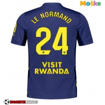 Moške Nogometnih dresov Atletico Madrid Robin Le Normand #24 Gostujoči 2025-26 Kratki rokavi